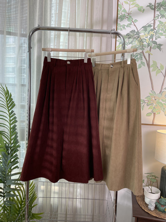 Vintage corduroy skirt