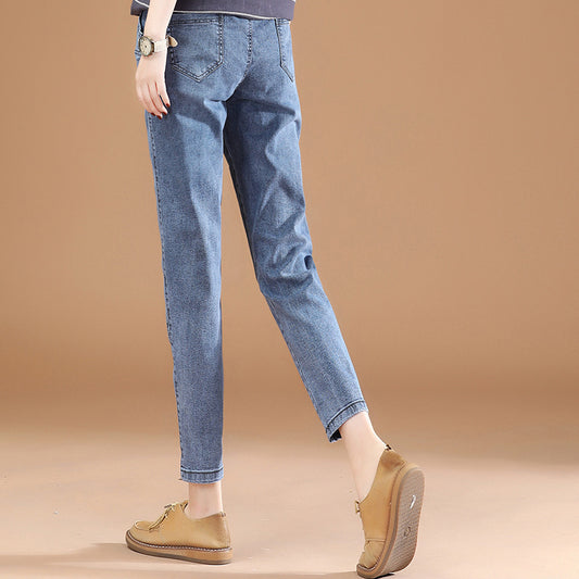 Jeans high-waisted skinny niners