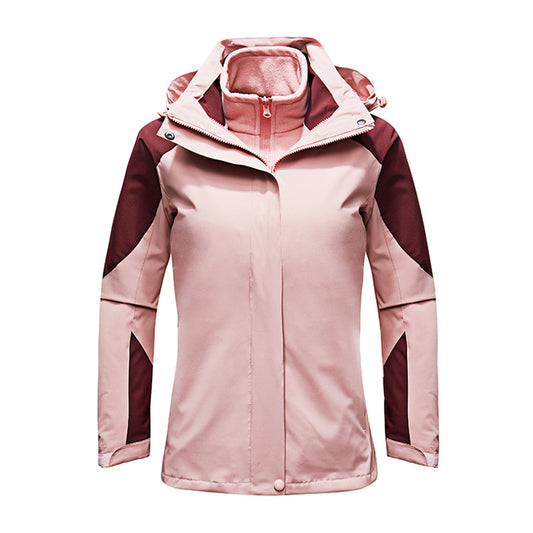 Hardshell jacket hiking jacket for women